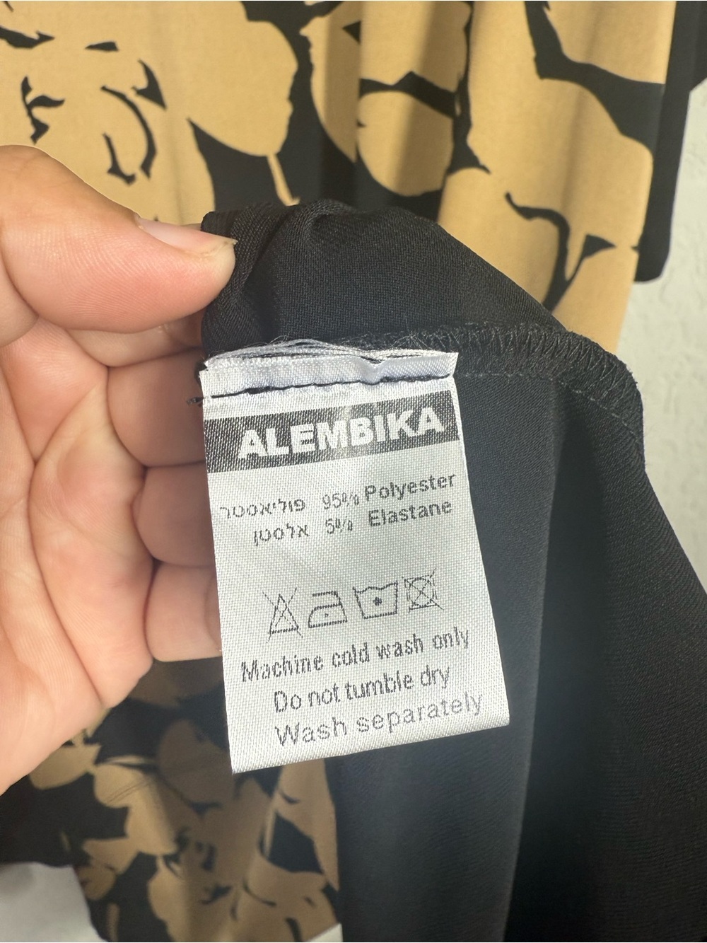 Alembika Klara Trapeze Top Size Medium - Picture 8 of 9